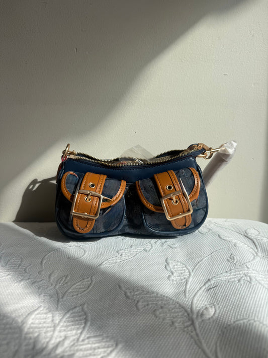 Bolso Vaquero con Bolsillos